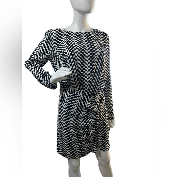 THE KOOPLES
Graphic-print draped-waist woven mini dress - Picture 6 of 11